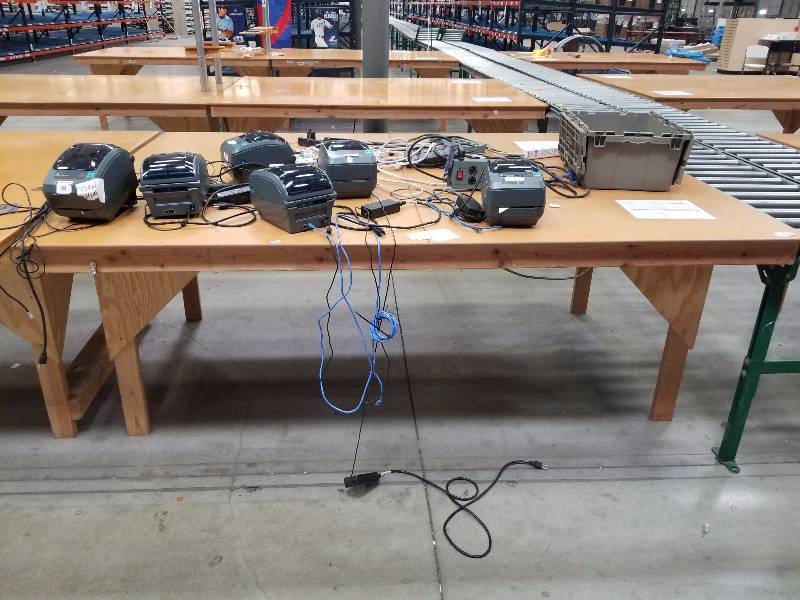 lot 1767 image: Packing Table