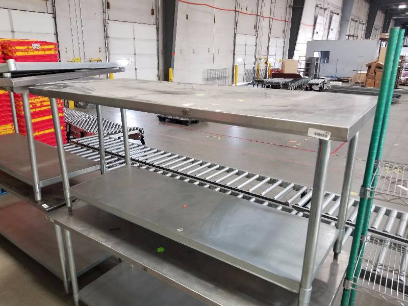lot 1805 image: Stainless Steel Table