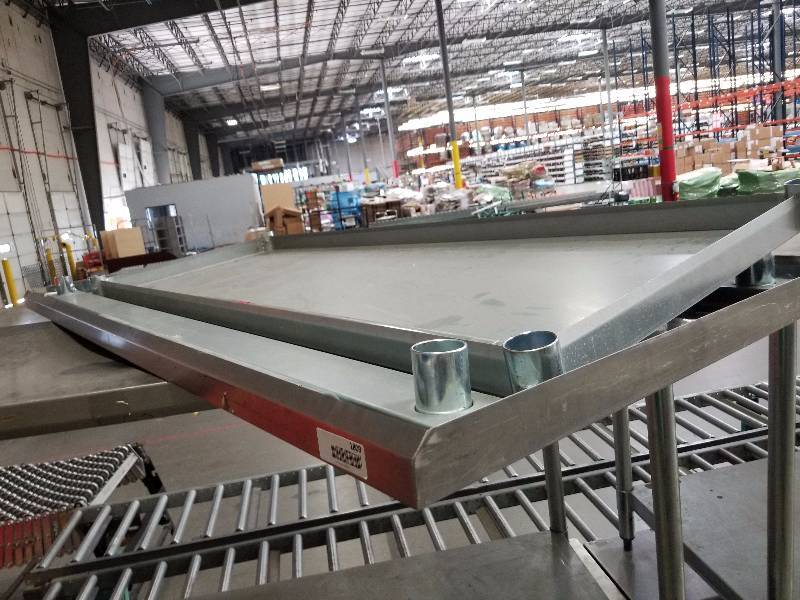 lot 1809 image: Stainless Steel Table
