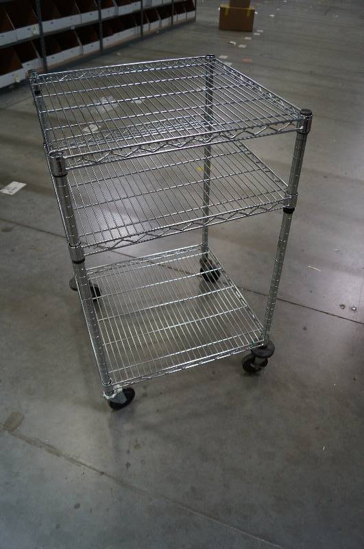 lot 1231 image: 2 x 2 metro cart  rack