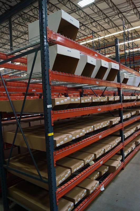 lot 1003 image: Speed Rack Pallet Racks 10 Tall 8 Wide 44 Deep - 6 openings