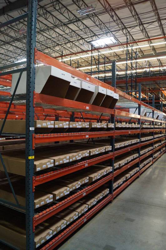 lot 1014 image: Speed Rack Pallet Racks 10 Tall 8 Wide 44 Deep - 6 openings