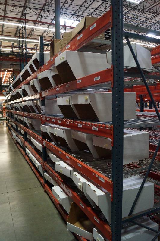 lot 1024 image: Speed Rack Pallet Racks 10 Tall 8 Wide 44 Deep - 6 openings