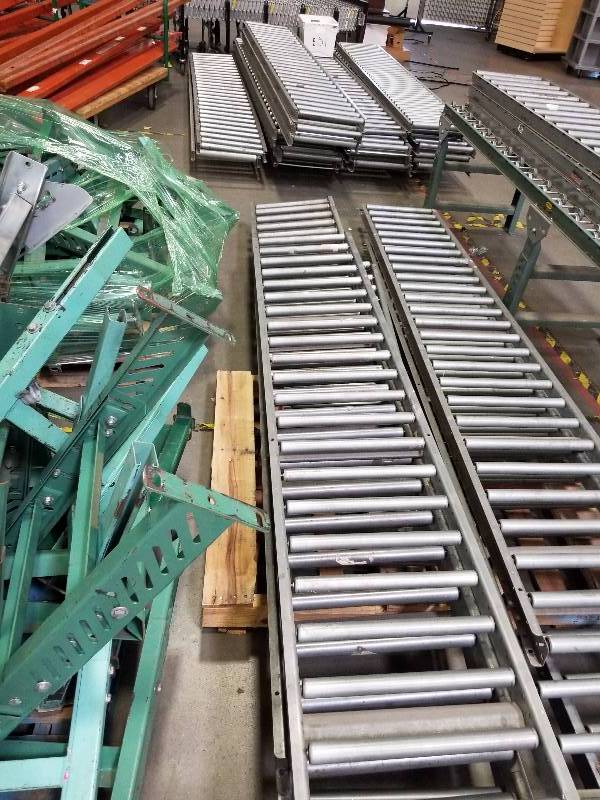 lot 3005 image: Over 30 Sections of roller conveyors