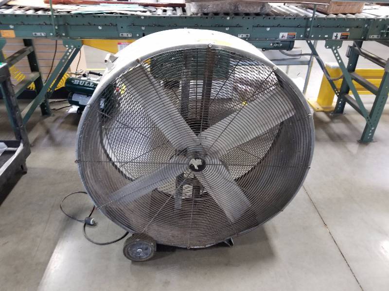lot 3018 image: 42 warehouse fan
