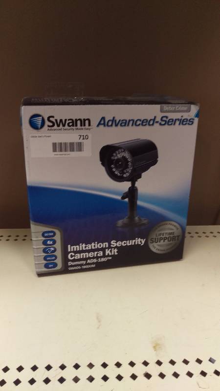 lot 710 image: Swann imitation Security Camera kit