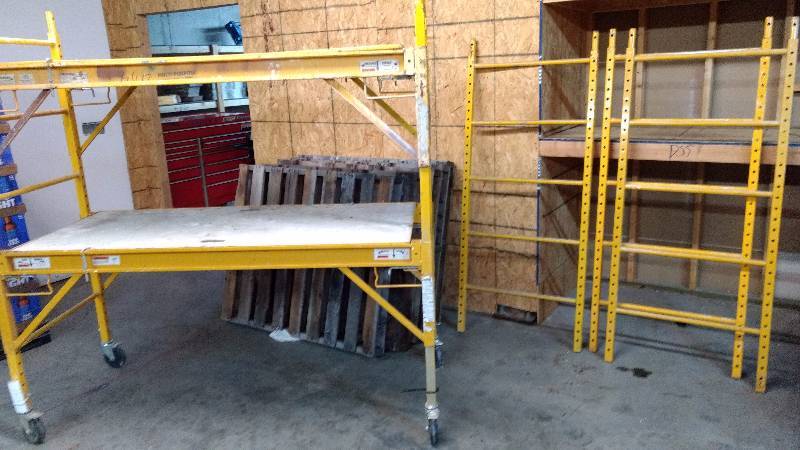 lot 5004 image: Pro Series Scaffold Model# GSSI