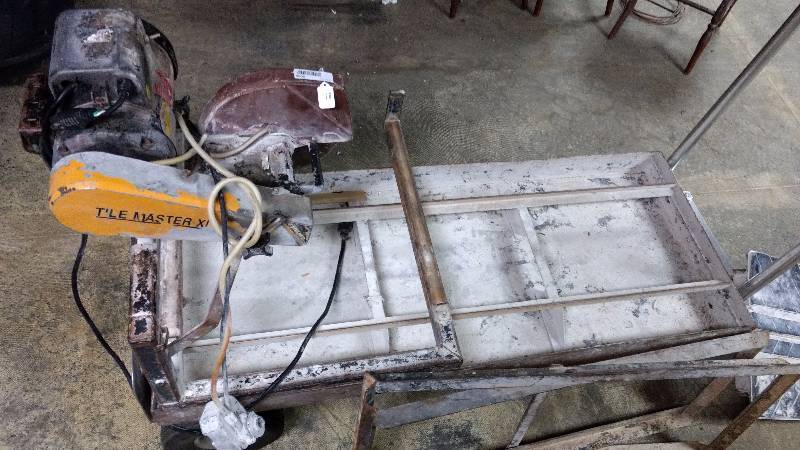 lot 5005 image: Baldor Tile Master XL Tile Saw