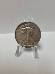 lot 63 image: 1937 STANDING LIBERTY HALF DOLLAR 90% SILVER
