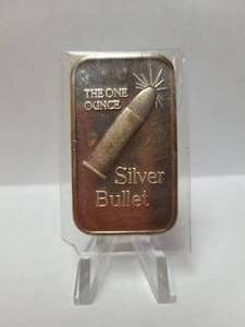 lot 89 image: The 1oz Silver Bullet Bar