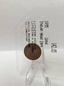 lot 167 image: 1895 Indian Head Penny