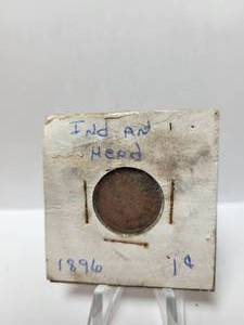 lot 169 image: 1896 Indian Head Penny