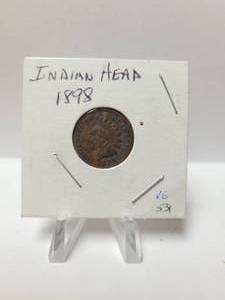 lot 175 image: 1898 Indian Head Penny