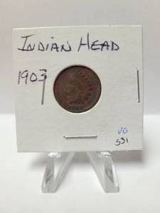 lot 177 image: 1903 Indian Head Penny