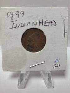 lot 183 image: 1899 Indian Head Penny