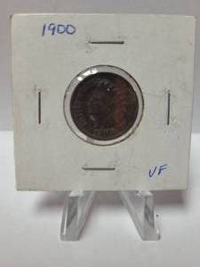 lot 184 image: 1900 Indian Head Penny