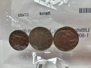 lot 189 image: 3 Scarse & Seldom Seen Coins Set