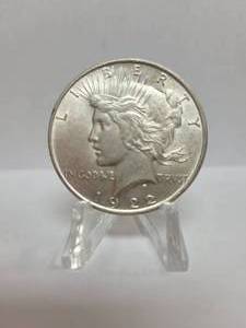 lot 205 image: 1922 Peace Dollar--90% Silver