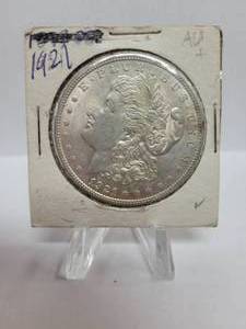 lot 212 image: 1921 Morgan Dollar--90% Silver