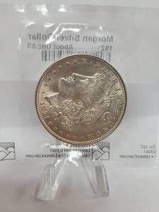lot 215 image: 1921 Morgan Dollar--90% Silver