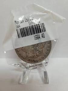 lot 218 image: 1884 Morgan Dollar--90% Silver