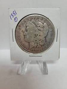 lot 226 image: 1881-O Morgan Dollar--90% Silver