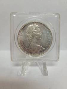 lot 228 image: 1967 Canada Silver Dollar Flying Goose--80% Silver