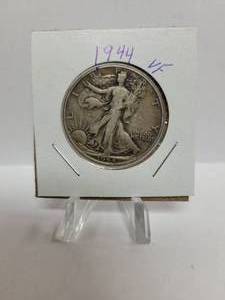 lot 274 image: 1944 Walking Liberty Half Dollar--90% Silver