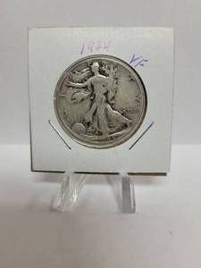 lot 275 image: 1944 Walking Liberty Half Dollar--90% Silver