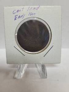 lot 286 image: Draped Bust Large Cent (Unreadable Date)