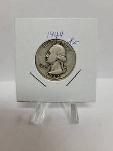 lot 290 image: 1944 Washington Quarter--90% Silver