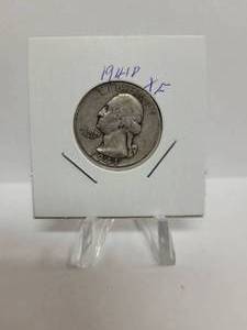 lot 299 image: 1941-D Washington Quarter--90% Silver