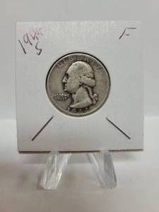 lot 304 image: 1944-S Washington Quarter--90% Silver