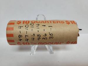 lot 322 image: 40) 1948 & OLDER 90% SILVER WASHINGTON QUARTERS