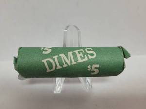 lot 327 image: 50) 1964 & OLDER 90% SILVER ROOSEVELT DIMES