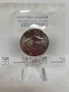 lot 364 image: 2007-D UNCIRCULATED KENNEDY HALF DOLLAR