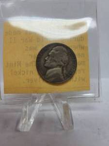 lot 370 image: 1943 JEFFERSON WAR NICKEL--35% SILVER