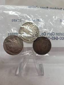 lot 373 image: 3-SCARSE SELDOM SEEN COINS