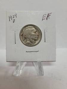 lot 379 image: 1929-D BUFFALO NICKEL