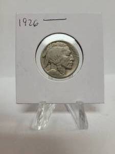 lot 383 image: 1926 BUFFALO NICKEL