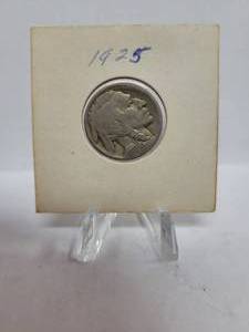 lot 390 image: 1925 BUFFALO NICKEL