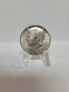 lot 367 image: 1964-D KENNEDY HALF DOLLAR--90% SILVER