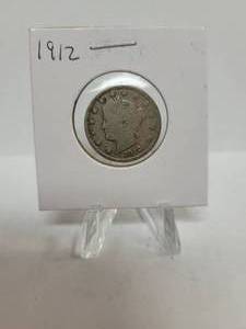 lot 408 image: 1912 LIBERTY HEAD V-NICKEL