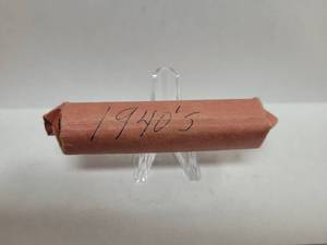 lot 462 image: 1 ROLL OF 1940S WHEAT PENNIES