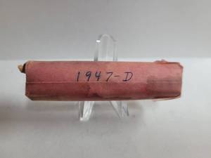 lot 476 image: 1 ROLL 1947-D WHEAT PENNIES