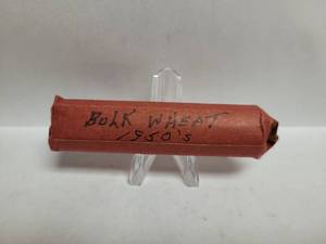 lot 486 image: 1 ROLL OF 1950S WHEAT PENNIES
