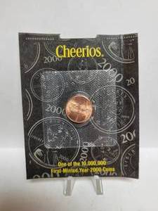 lot 498 image: 2000 CHEERIOS COLLECTORS PENNY