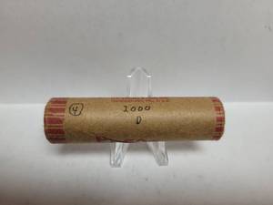 lot 504 image: 1 ROLL 2000-D UNCIRCULATED LINCOLN HEAD PENNIES