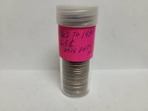 lot 522 image: 38) 1965-1980 MIXED DATE, MINT & CONDITION WASHINGTON QUARTERS