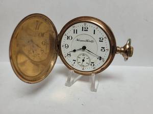 lot 527 image: 1913 HAMPDEN POCKET WATCH (MODEL#4)